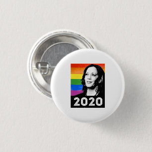 KAMALA 2020 PRIDE POSTER BUTTON