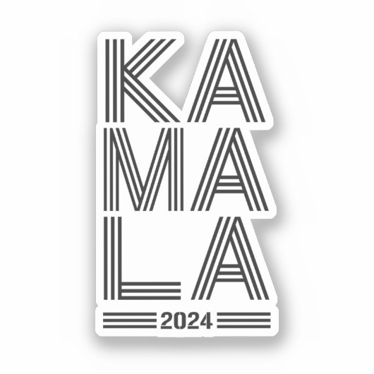 Kamala 2024 aufkleber (Vorderseite)