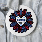 Kamala 2024 Button (Beispiel)