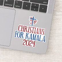 Kamala 2024: Christentum für Blue Laptop