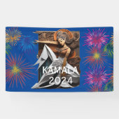 Kamala 2024 für Präsident Thunder_Cove Banner (Horizontal)