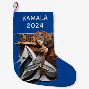 Kamala 2024 für Präsident Thunder_Cove Kleiner Weihnachtsstrumpf