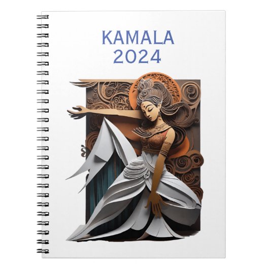 Kamala 2024 für Präsident Thunder_Cove Notizblock (Vorderseite)