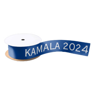 Kamala 2024 für Präsident Thunder_Cove Satinband