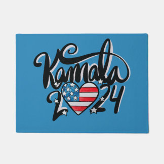 Kamala 2024 fußmatte
