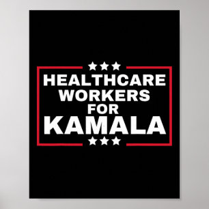 Kamala 2024 Krankenversicherung für Harris-Kranken Poster