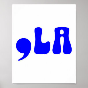 Kamala 2024 Lustiges Komma La Harris 2024  Poster