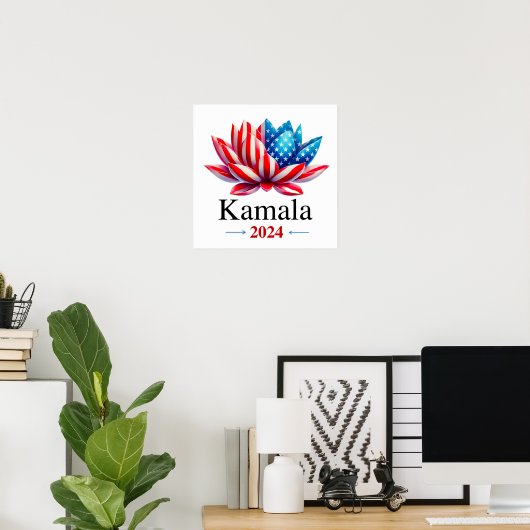 Kamala 2024 - poster (Heimbüro)