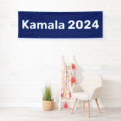 Kamala 2024 Präsidentschaftswahl Banner (Insitu)
