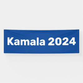 Kamala 2024 Präsidentschaftswahl Banner