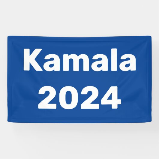 Kamala 2024 Präsidentschaftswahl Banner (Horizontal)