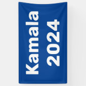 Kamala 2024 Präsidentschaftswahl Banner (Vertikal)
