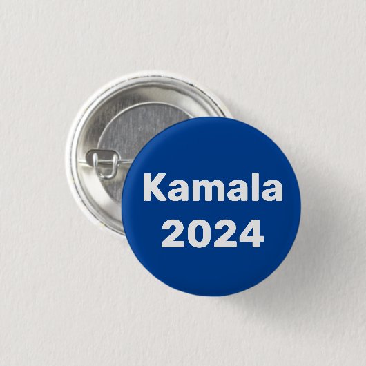 Kamala 2024 Präsidentschaftswahl Button (Vorne & Hinten)