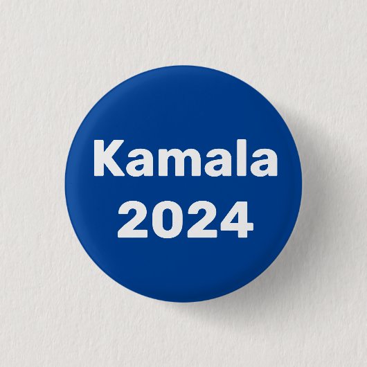 Kamala 2024 Präsidentschaftswahl Button (Vorderseite)