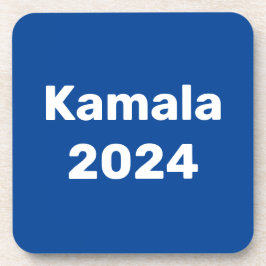 Kamala 2024 Präsidentschaftswahl Getränkeuntersetzer