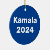 Kamala 2024 Präsidentschaftswahl Keramik Ornament (Rechts)