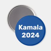 Kamala 2024 Präsidentschaftswahl Magnet (Vorderseite/Rückseite)