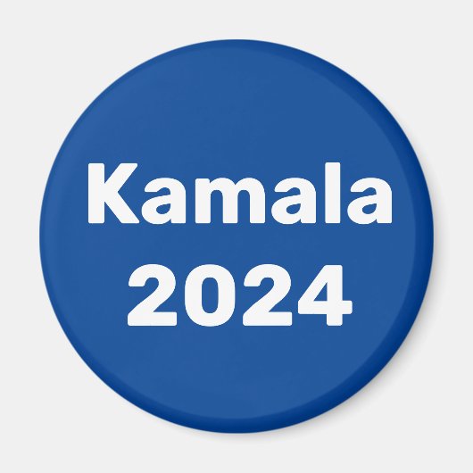 Kamala 2024 Präsidentschaftswahl Magnet (Vorne)