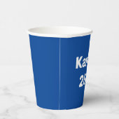 Kamala 2024 Präsidentschaftswahl Pappbecher (Rechts)