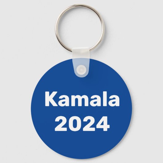 Kamala 2024 Präsidentschaftswahl Schlüsselanhänger (Vorderseite)