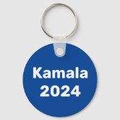 Kamala 2024 Präsidentschaftswahl Schlüsselanhänger (Rückseite)