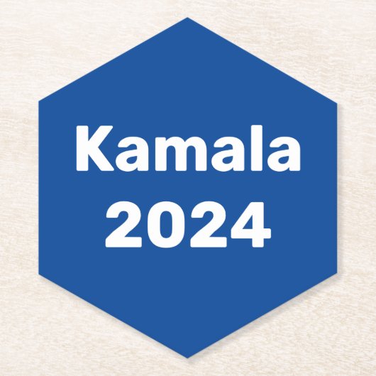 Kamala 2024 Präsidentschaftswahl Untersetzer (Vorderseite)