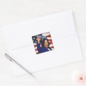 Kamala 2024 quadratischer aufkleber (Umschlag)