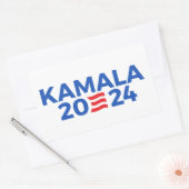 Kamala 2024 rechteckiger aufkleber (Umschlag)