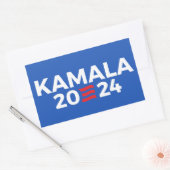 Kamala 2024 rechteckiger aufkleber (Umschlag)