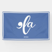 Kamala 2024 sagt ihren Namen Banner (Horizontal)