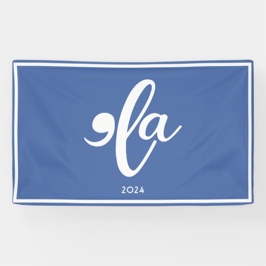 Kamala 2024 sagt ihren Namen Banner (Horizontal)