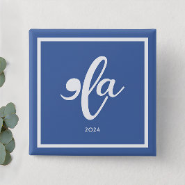 Kamala 2024 sagt ihren Namen Button