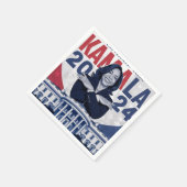 Kamala 2024 serviette (Ecke)