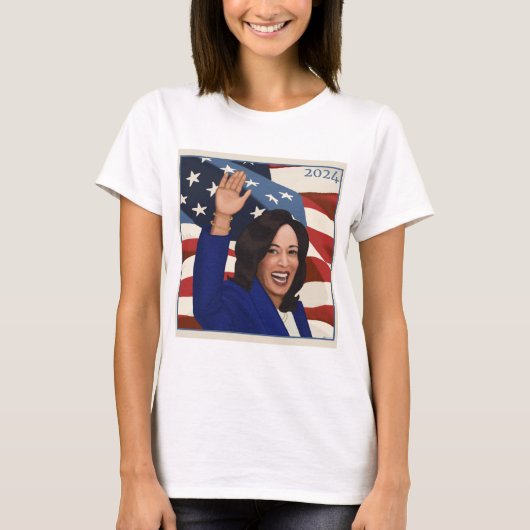 Kamala 2024 T-Shirt (Vorderseite)
