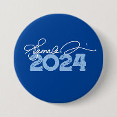 Kamala 2024 Unterschrift Button (Vorderseite)