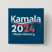 Kamala 2024, Vizepräsident Kamala Harris Button (Vorderseite)
