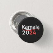 kamala 2024, Vizepräsident kamala harris for women Button (Vorne & Hinten)