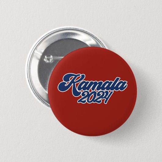 Kamala 2024 Vote Kamala Harris 2024 Wahl Button (Vorne & Hinten)