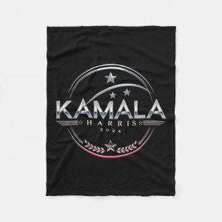 Kamala 2024 Wahlkampfwahl des Präsidenten Demokrat Fleecedecke