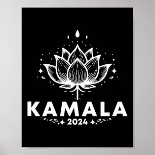 Kamala 2024 White Lotus Poster