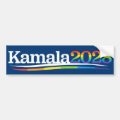 Kamala 2028 LGBT Autoaufkleber (Vorne)