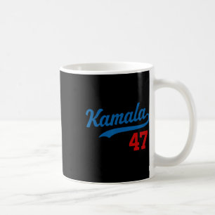 Kamala 47 Baseball Style Kamala Harris 2024 Präsid Kaffeetasse