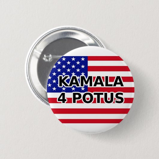 KAMALA 4 POTUS BUTTON (Vorne & Hinten)