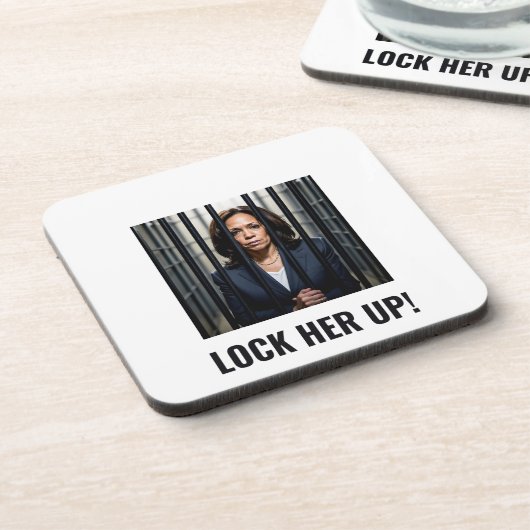 Kamala absperren getränkeuntersetzer (Linke Seite)