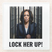 Kamala absperren glasuntersetzer (Vorderseite)