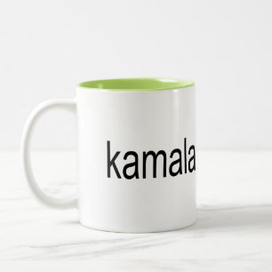 Kamala Album Cover Zweifarbige Tasse