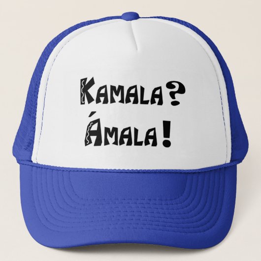KAMALA AMALA POR VERWENDET TRUCKERKAPPE (Vorderseite)