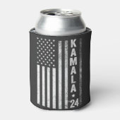 Kamala American Flag President Election USA Dosenkühler (Kanne Vorderseite)