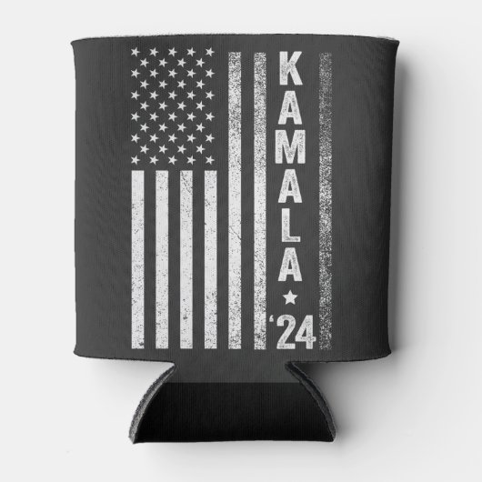 Kamala American Flag President Election USA Dosenkühler (Vorderseite)