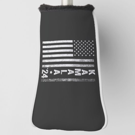 Kamala American Flag President Election USA Golf Headcover (Rotieren 90)